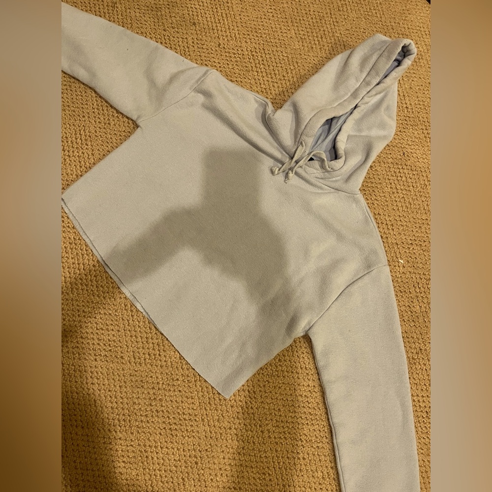 crop hoodie